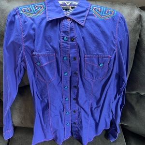 Girls button down collared shirt